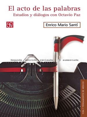 cover image of El acto de las palabras